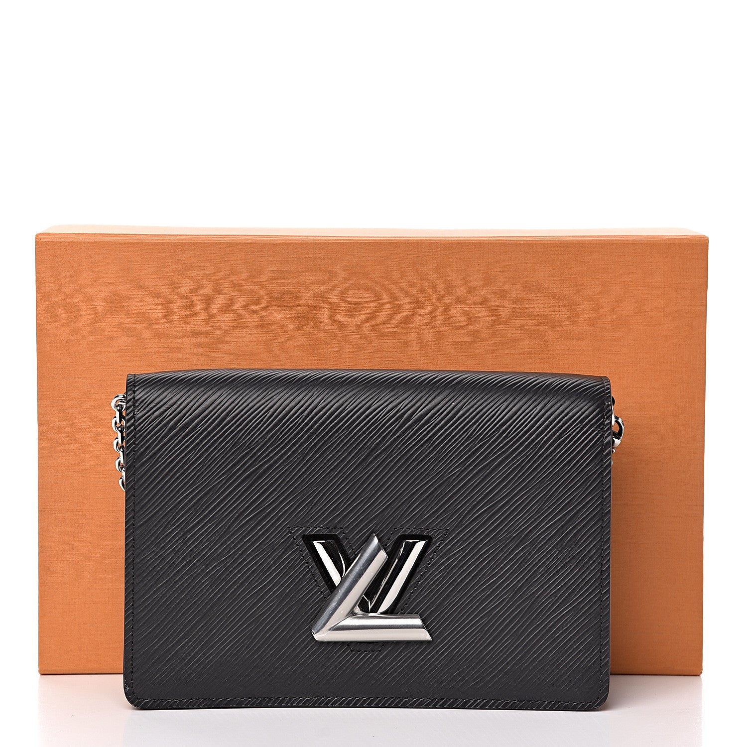 Louis Vuitton Epi Twist Belt Chain Wallet Black 10 of 10