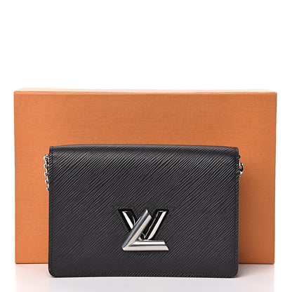Louis Vuitton Epi Twist Belt Chain Wallet Black 10 of 10