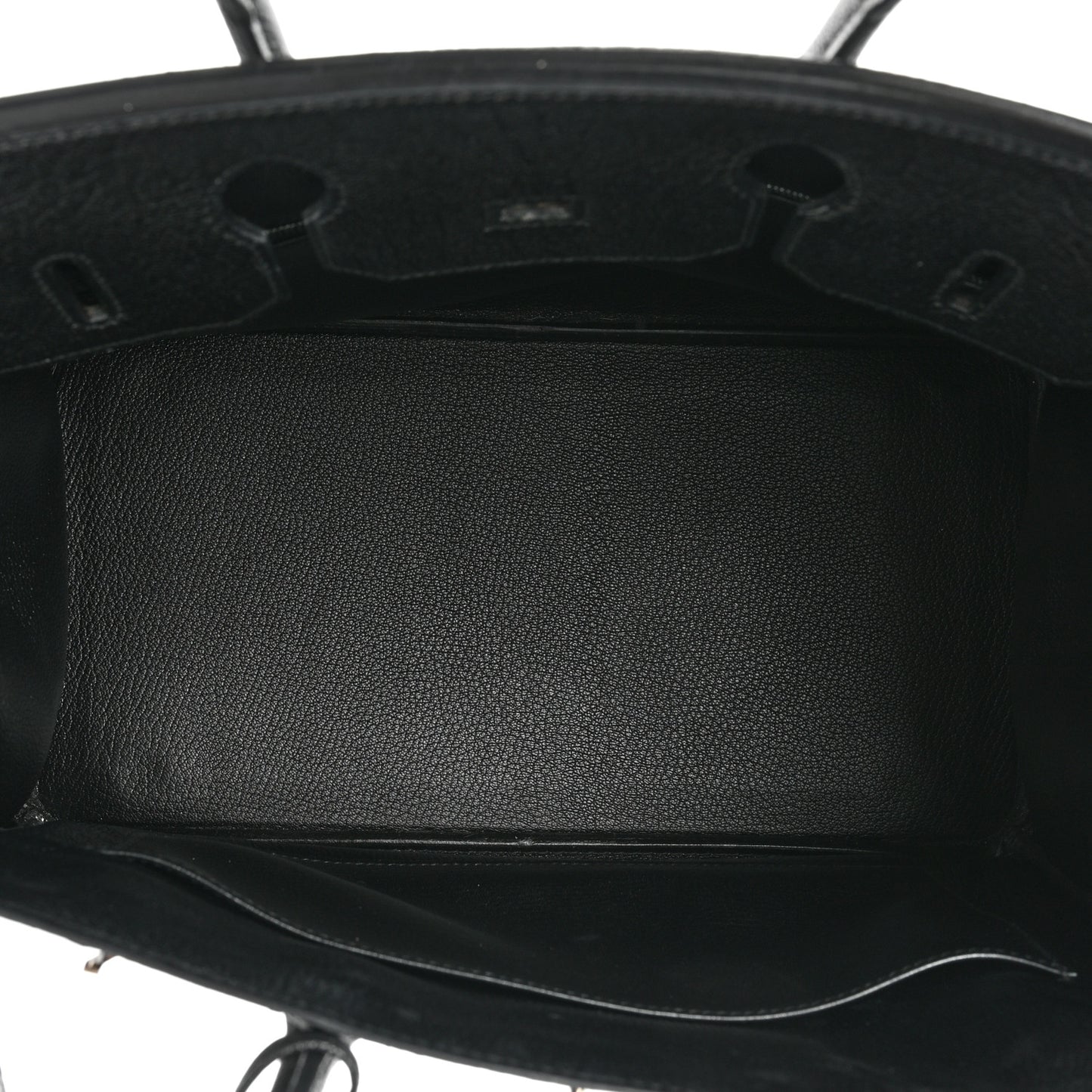 Chevre De Coromandel Birkin 35 Black