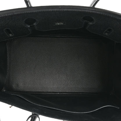 Hermes Chevre De Coromandel Birkin 35 Black 5 of 15