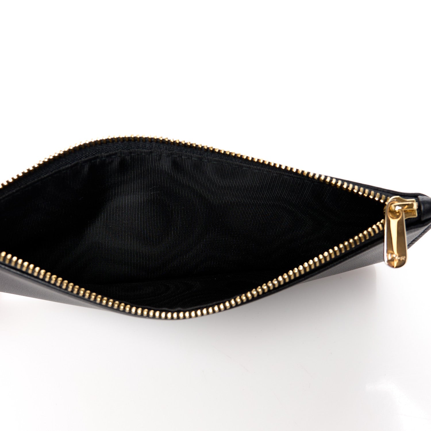 Christian Dior Lambskin Cannage Lady Dior Pouch Black 12 of 15