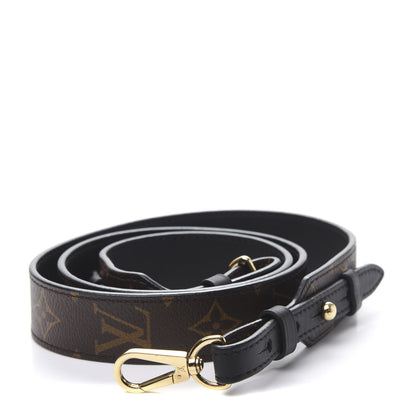 Louis Vuitton Monogram Bandouliere Shoulder Strap XL Black 1 of 6