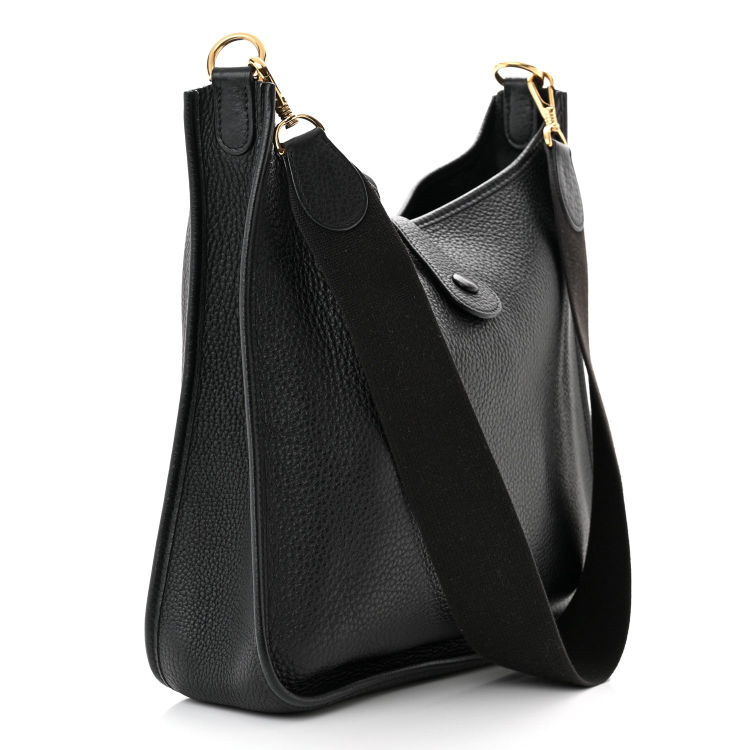 Hermes Taurillon Clemence Evelyne GM Black 3 of 11