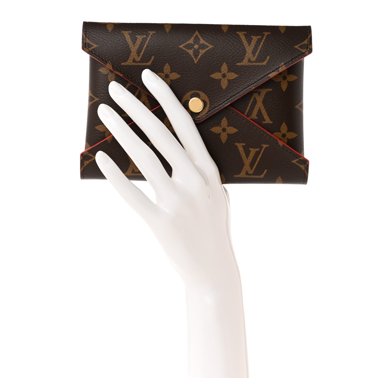 Louis Vuitton Monogram Medium Kirigami Pochette Insert Coquelicot 2 of 8