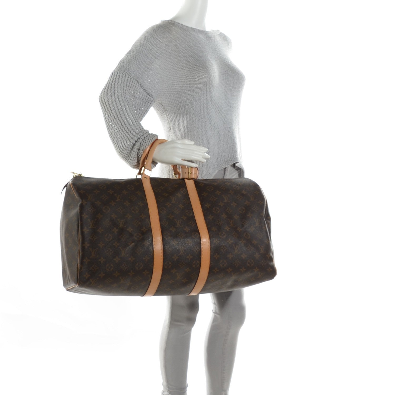 Louis Vuitton Monogram Keepall 55 2 of 7