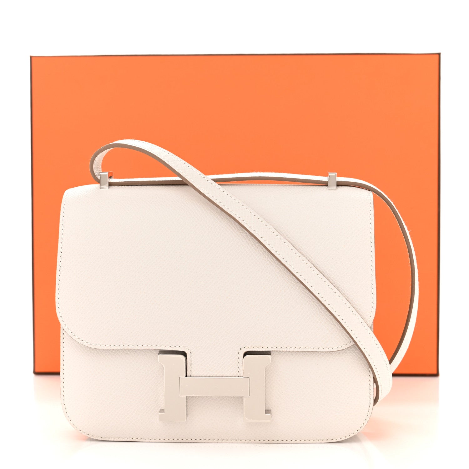Hermes Epsom Constance 18 Gris Pale 11 of 11