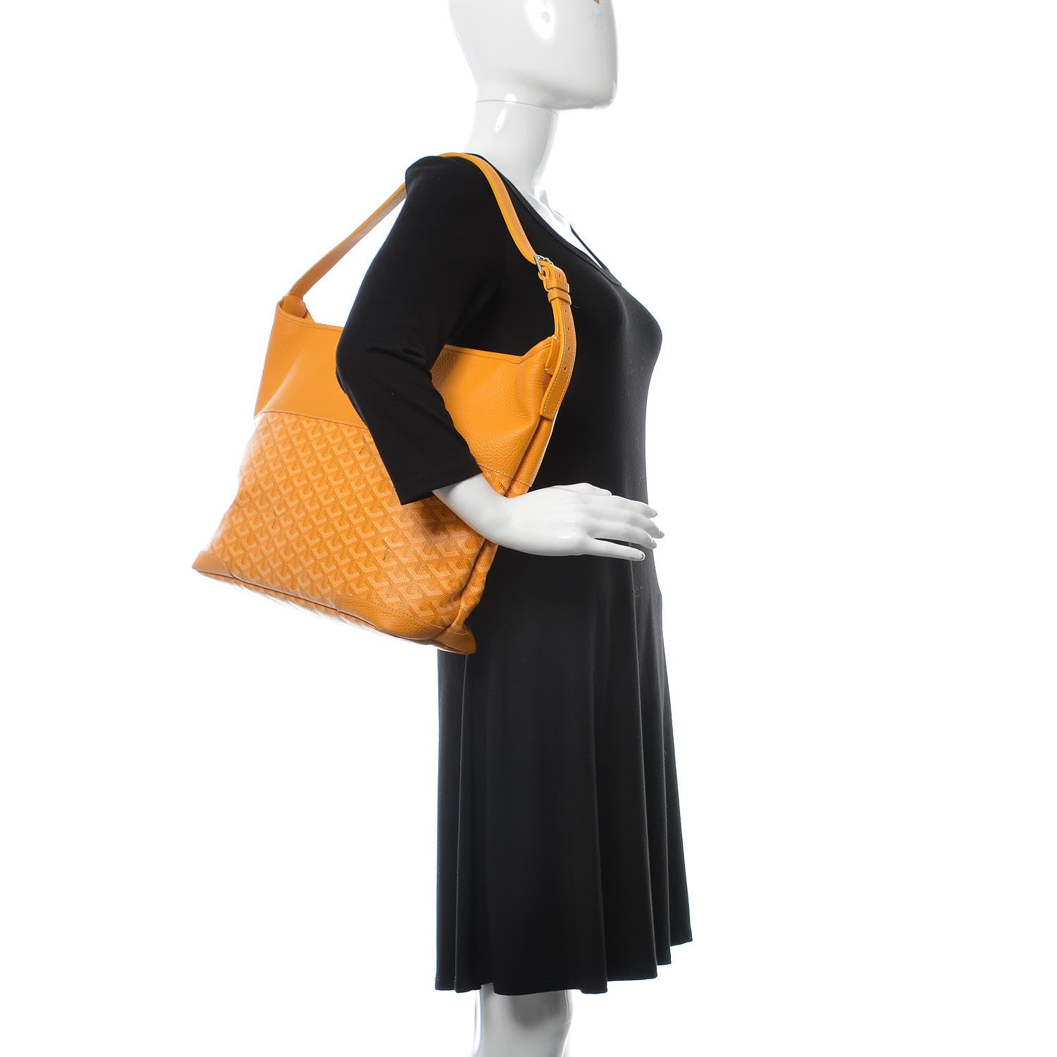Goyard Goyardine Grenadines Hobo Yellow 2 of 13