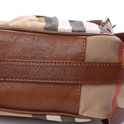 Burberry House Check Shoulder Bag Tan 7 of 9
