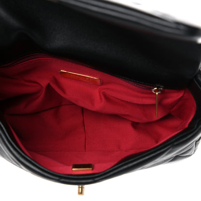 Chanel Lambskin Quilted Medium Chanel 19 Flap Black 5 of 10