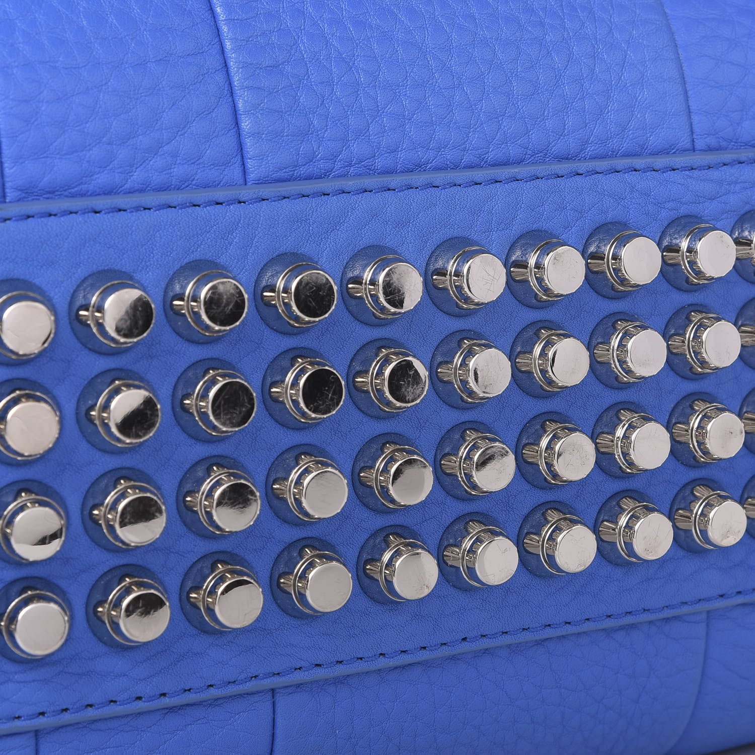 Alexander Wang Pebbled Lambskin Rockie Air Force Rhodium Hardware 10 of 10