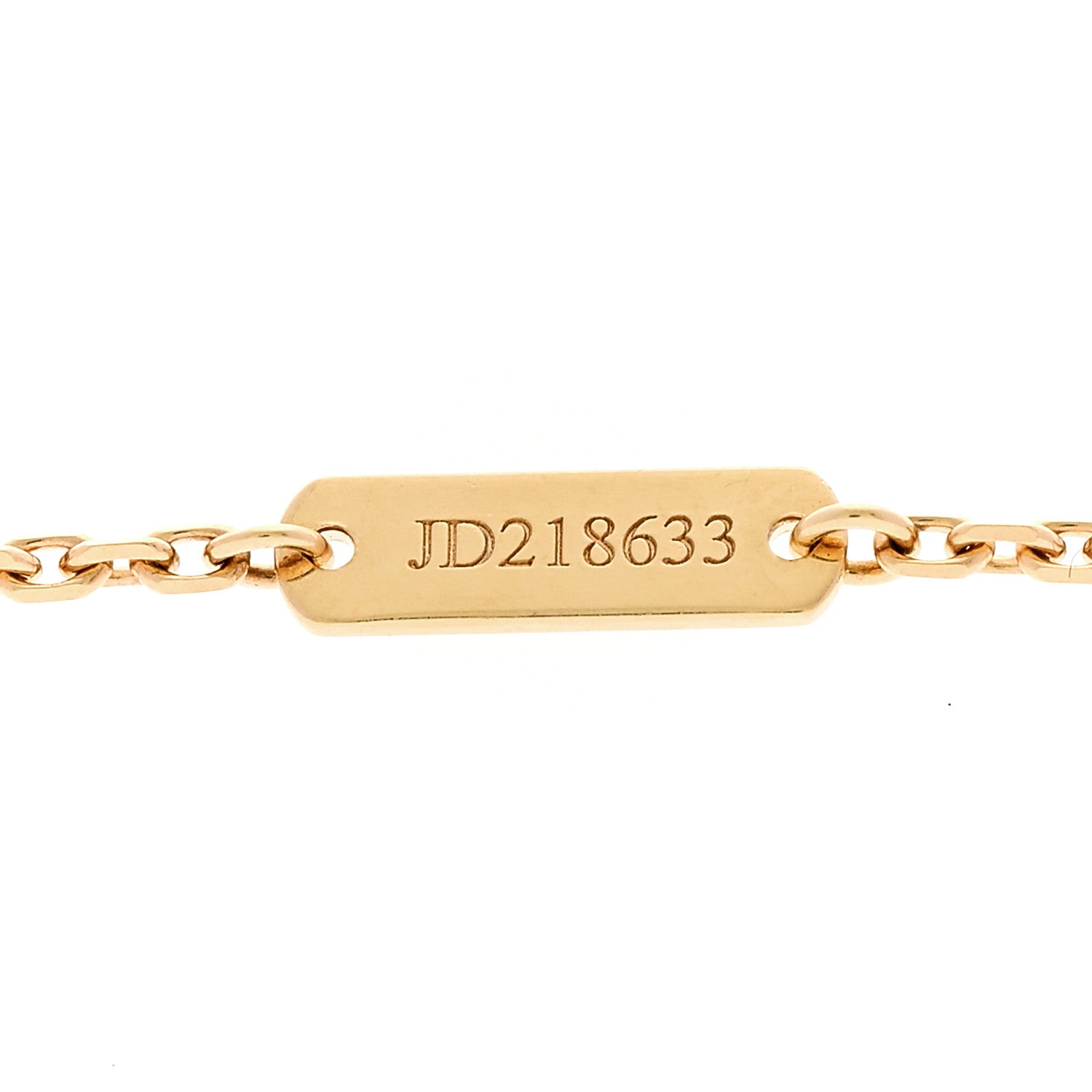 Van Cleef & Arpels 18K Yellow Gold Zodiac Cancer Pendant Necklace 5 of 8