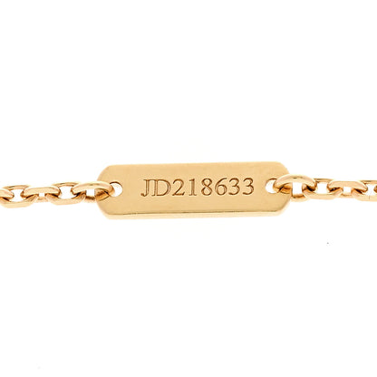 Van Cleef & Arpels 18K Yellow Gold Zodiac Cancer Pendant Necklace 5 of 8