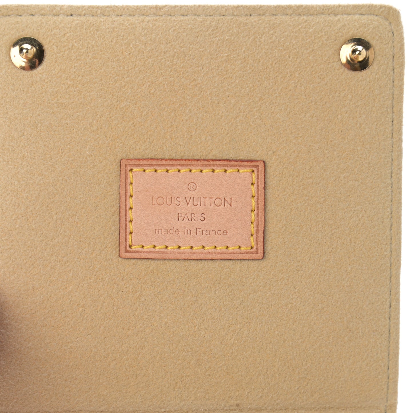 Monogram Folding Jewelry Case