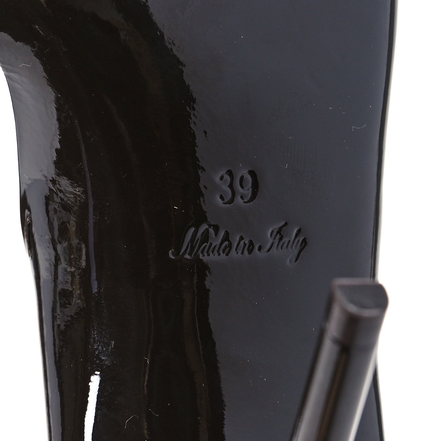 Louis Vuitton Patent Monogram Laced Sandals 39 Brown 6 of 7