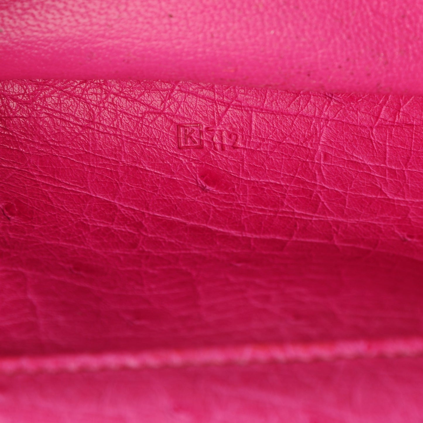 Ostrich Agenda Cover Fuchsia