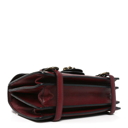 Bottega Veneta French Calfskin Intrecciato City Knot Bag Burgundy 4 of 9