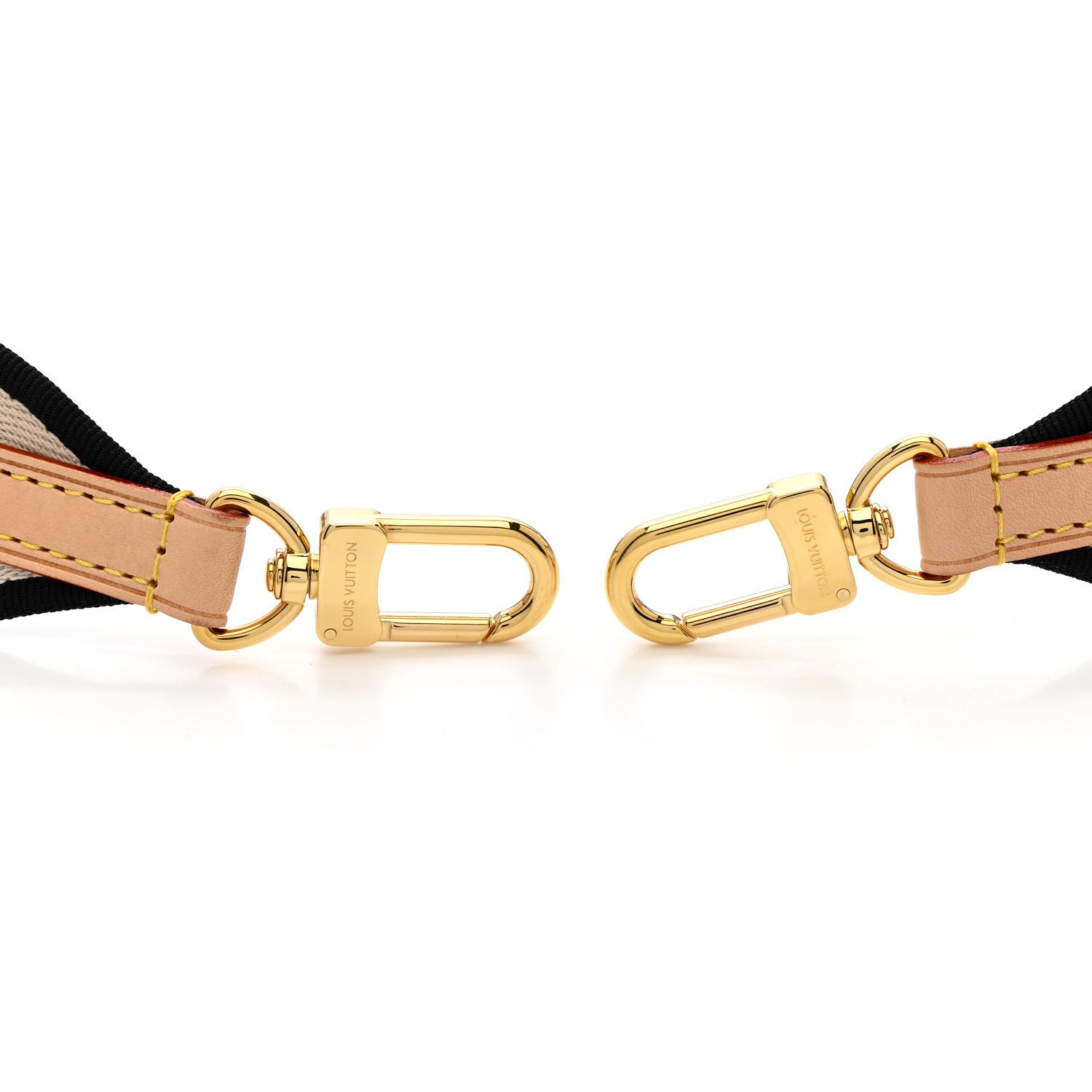 Louis Vuitton Jacquard Diane Shoulder Strap Black 3 of 3