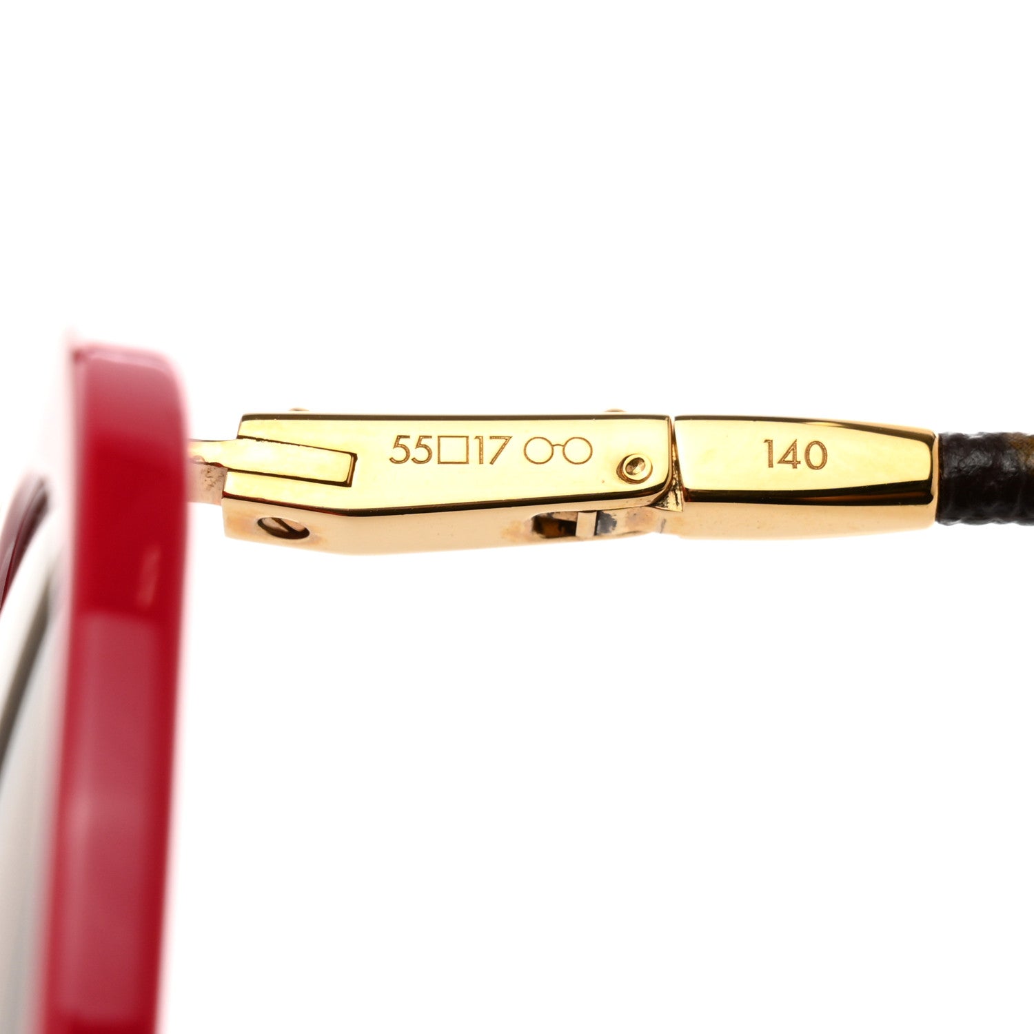 Louis Vuitton Monogram Charlotte Sunglasses Z0744W Cherry 5 of 8