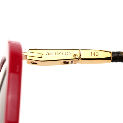 Louis Vuitton Monogram Charlotte Sunglasses Z0744W Cherry 5 of 8
