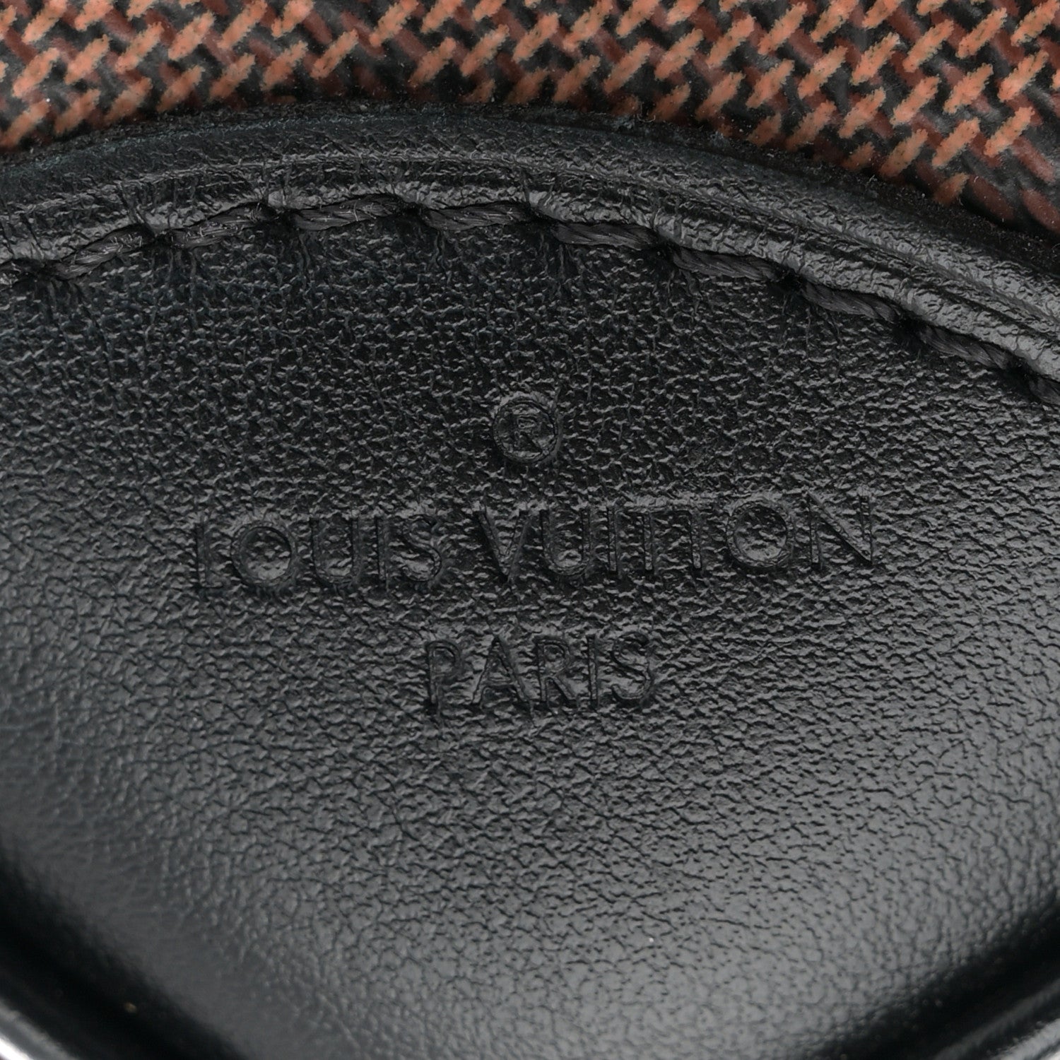 Louis Vuitton Damier Ebene Odeon PM Black 6 of 10