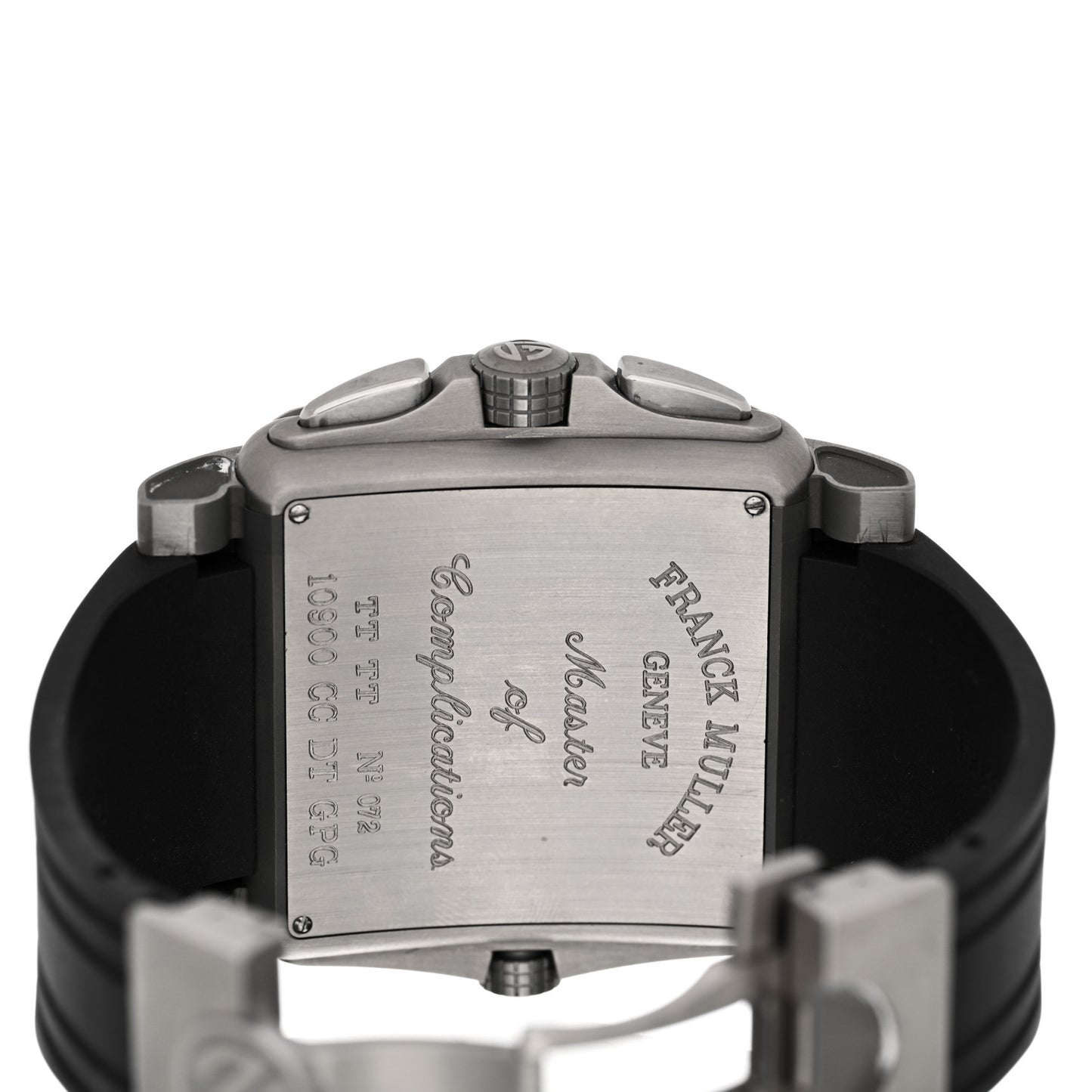 Titanium Rubber 45mm Conquistador Cortez Automatic Watch Grey 10900CCDTGPG