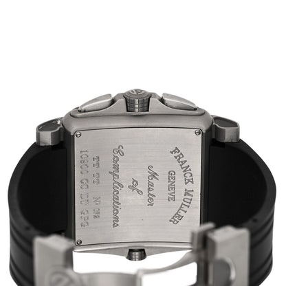 Franck Muller Titanium Rubber 45mm Conquistador Cortez Automatic Watch Grey 10900CCDTGPG 4 of 4