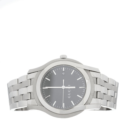 Gucci Stainless Steel 38mm 5500XL Quartz Watch Black 2 of 4