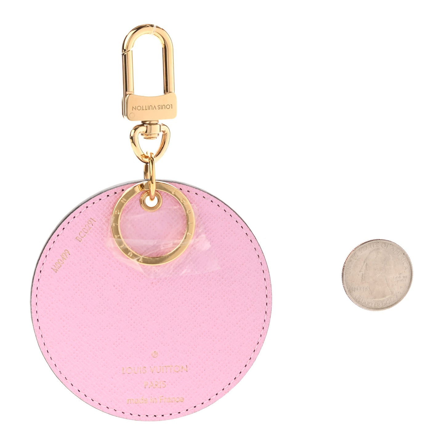 Monogram 2021 Christmas Animation Japanese Garden Bag Charm Key Ring Wisteria Pink