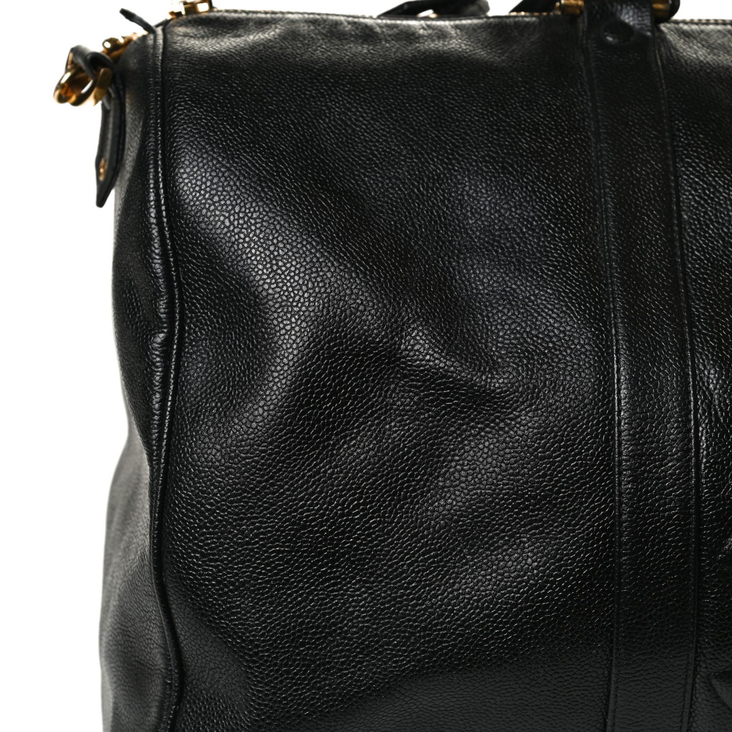 Caviar Timeless CC Duffel Bag Black