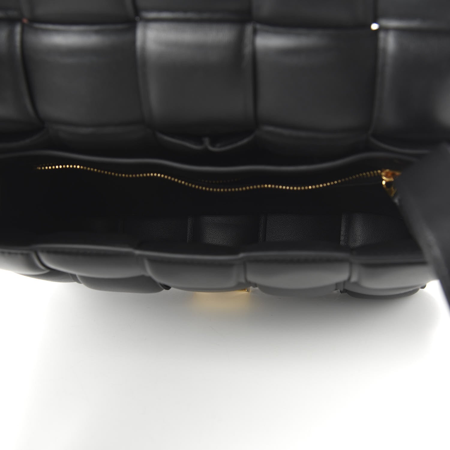 Bottega Veneta Nappa Maxi Intreccio Padded Cassette Crossbody Bag Black 5 of 9
