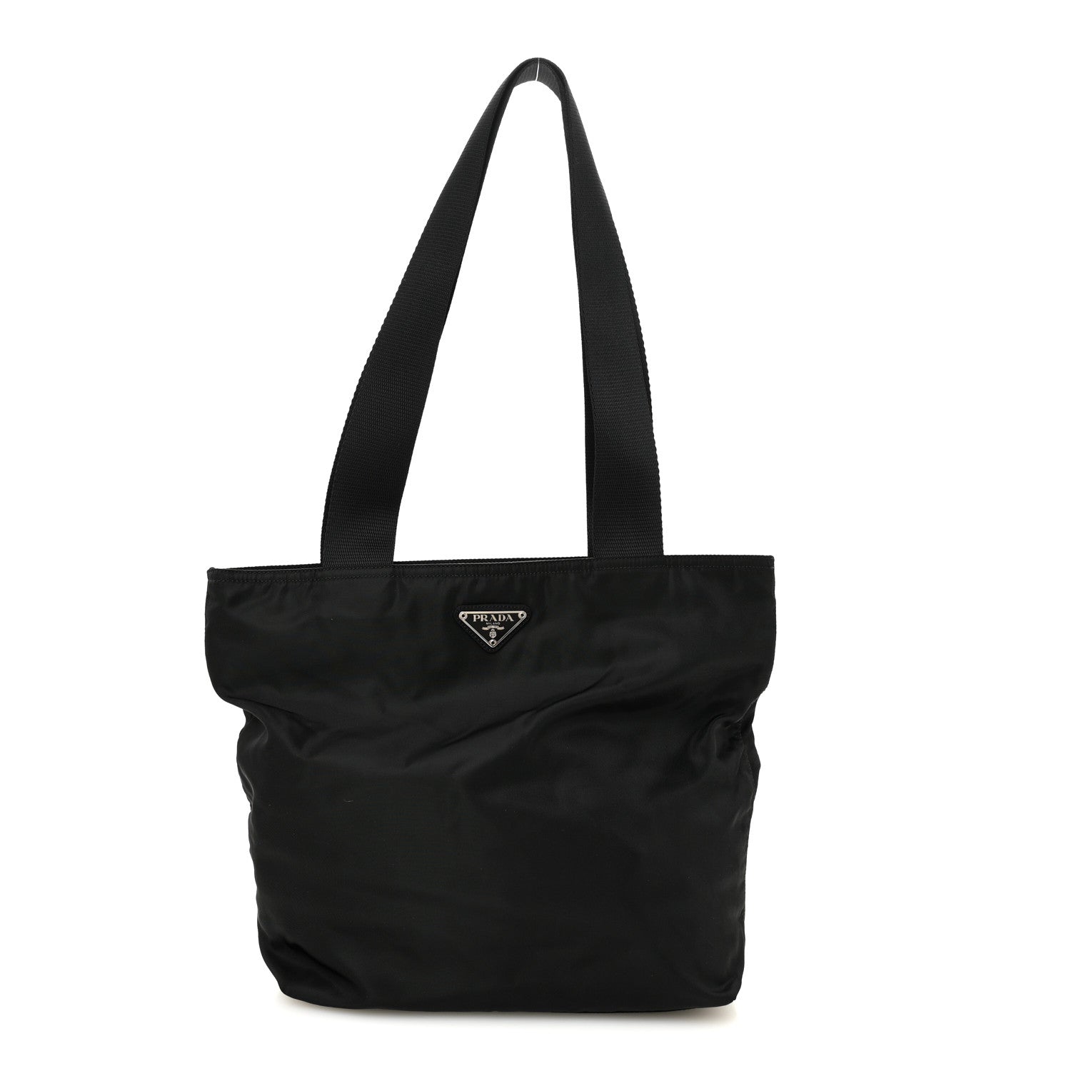 Prada Tessuto Nylon Shopping Tote Black 1 of 9