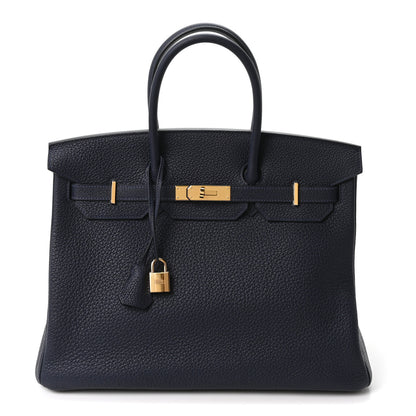 Hermes Togo Birkin 35 Bleu Nuit 1 of 11