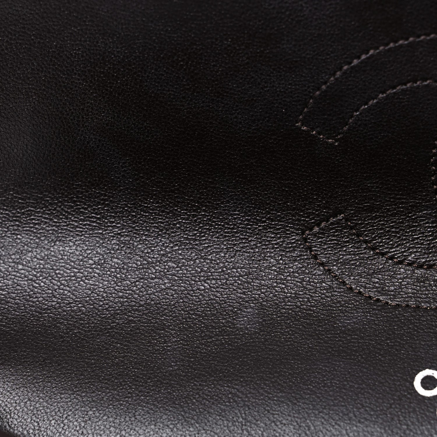 Chanel Lambskin Quilted Medium Double Flap Dark Brown 13 of 18