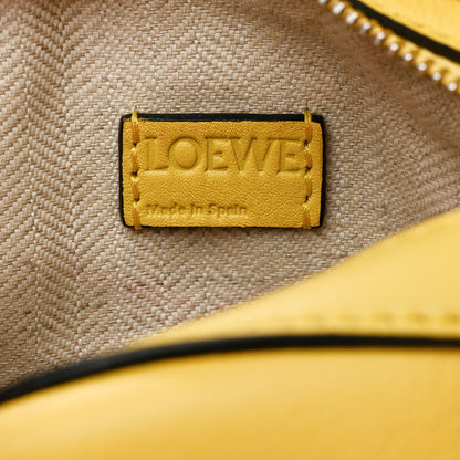 Loewe Calfskin Nano Puzzle Bag Yellow 6 of 8