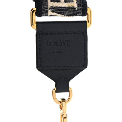 Loewe Calfskin Jacquard Anagram Strap Deep Navy 4 of 9