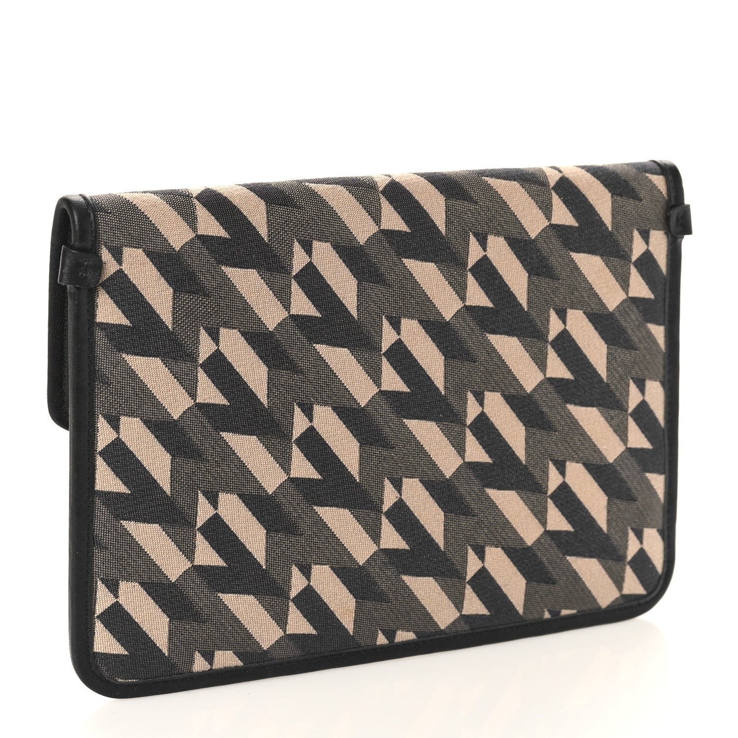 Mulberry Econyl Nylon Jacquard Calfskin Wallet Black 3 of 10