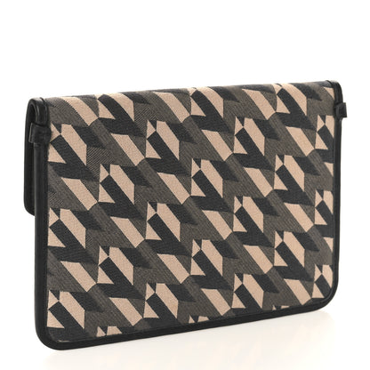 Mulberry Econyl Nylon Jacquard Calfskin Wallet Black 3 of 10