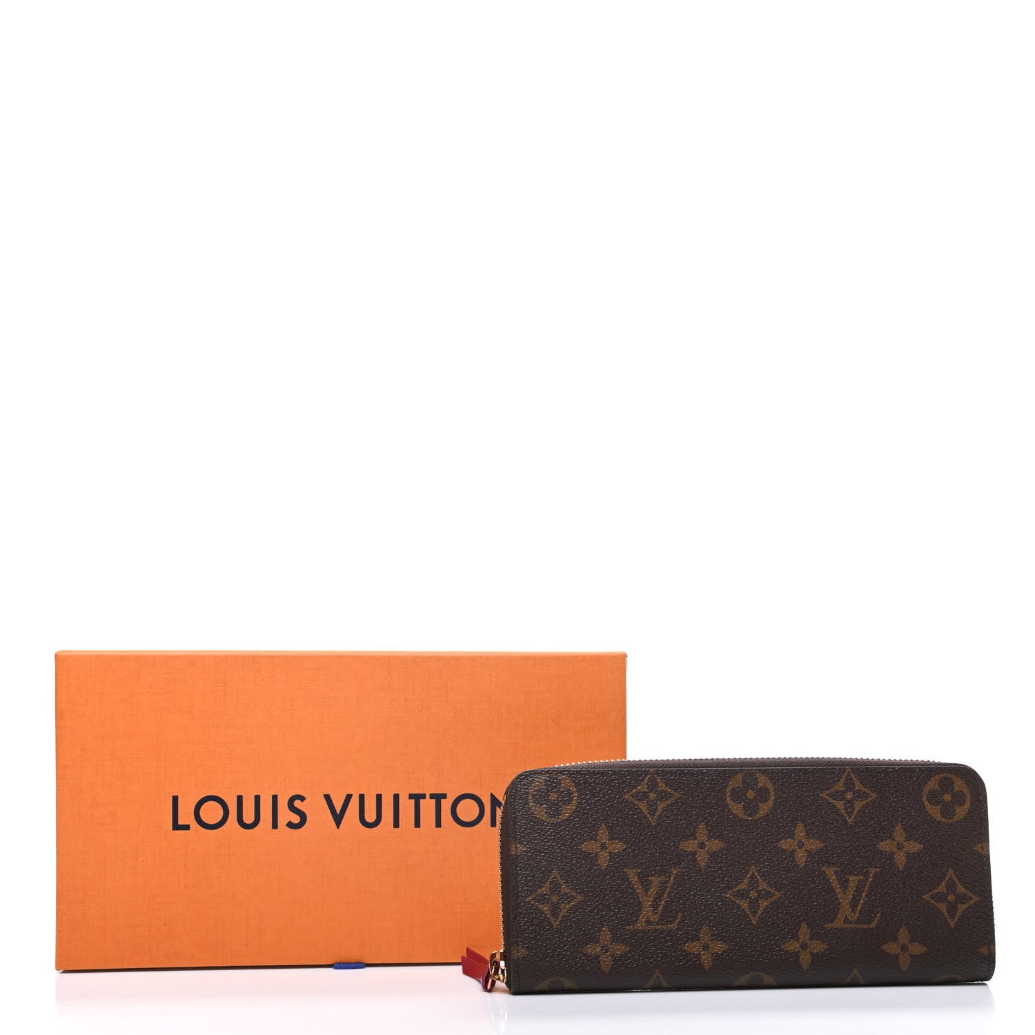Louis Vuitton Monogram Clemence Wallet Fuchsia 9 of 9
