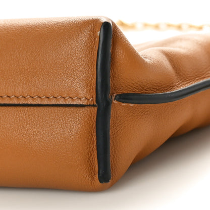 Loewe Calfskin Nano Flamenco Knot Bag Warm Desert 9 of 9
