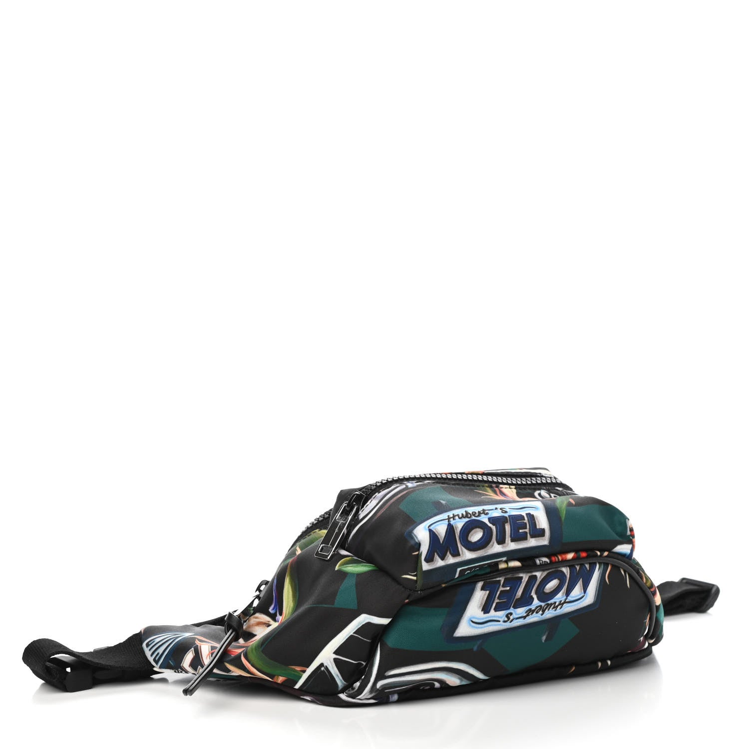 Givenchy Nylon Motel Print Belt Bag Black Multicolor 4 of 10