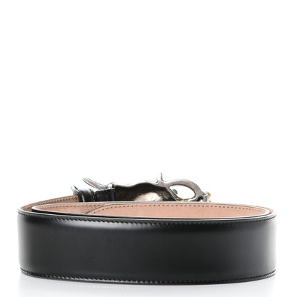 Gucci Calfskin Dragon Belt 80 32 Black 3 of 10