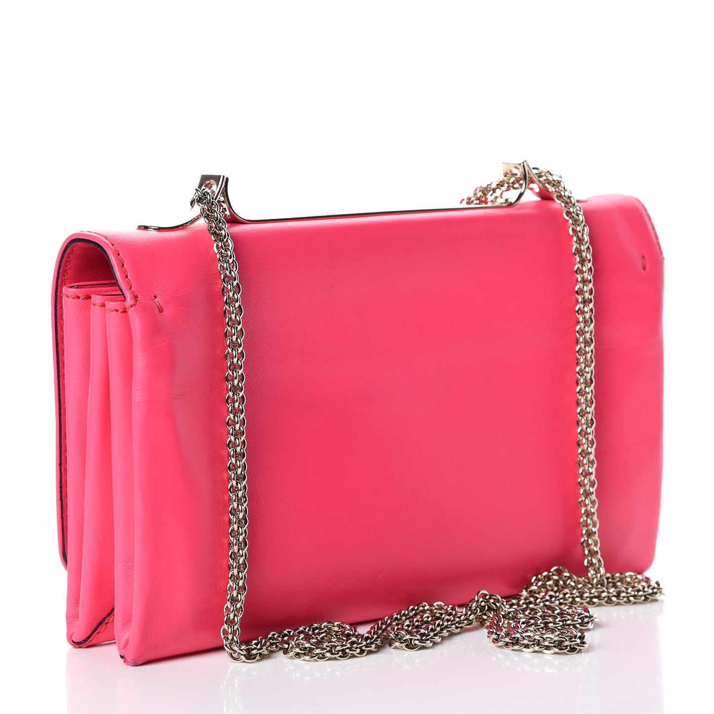 Nappa Va Va Voom Shoulder Bag Fuxia Fluo