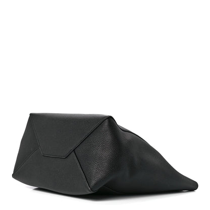 Celine Soft Grained Calfskin Small Belt Cabas Phantom Black 9 of 11