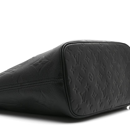 Louis Vuitton Empreinte Monogram Giant Neverfull MM Black 9 of 11