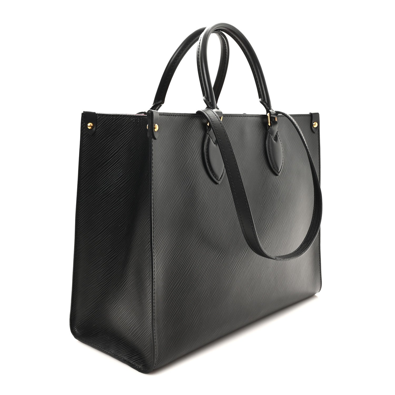 Louis Vuitton Epi Onthego MM Black 3 of 9
