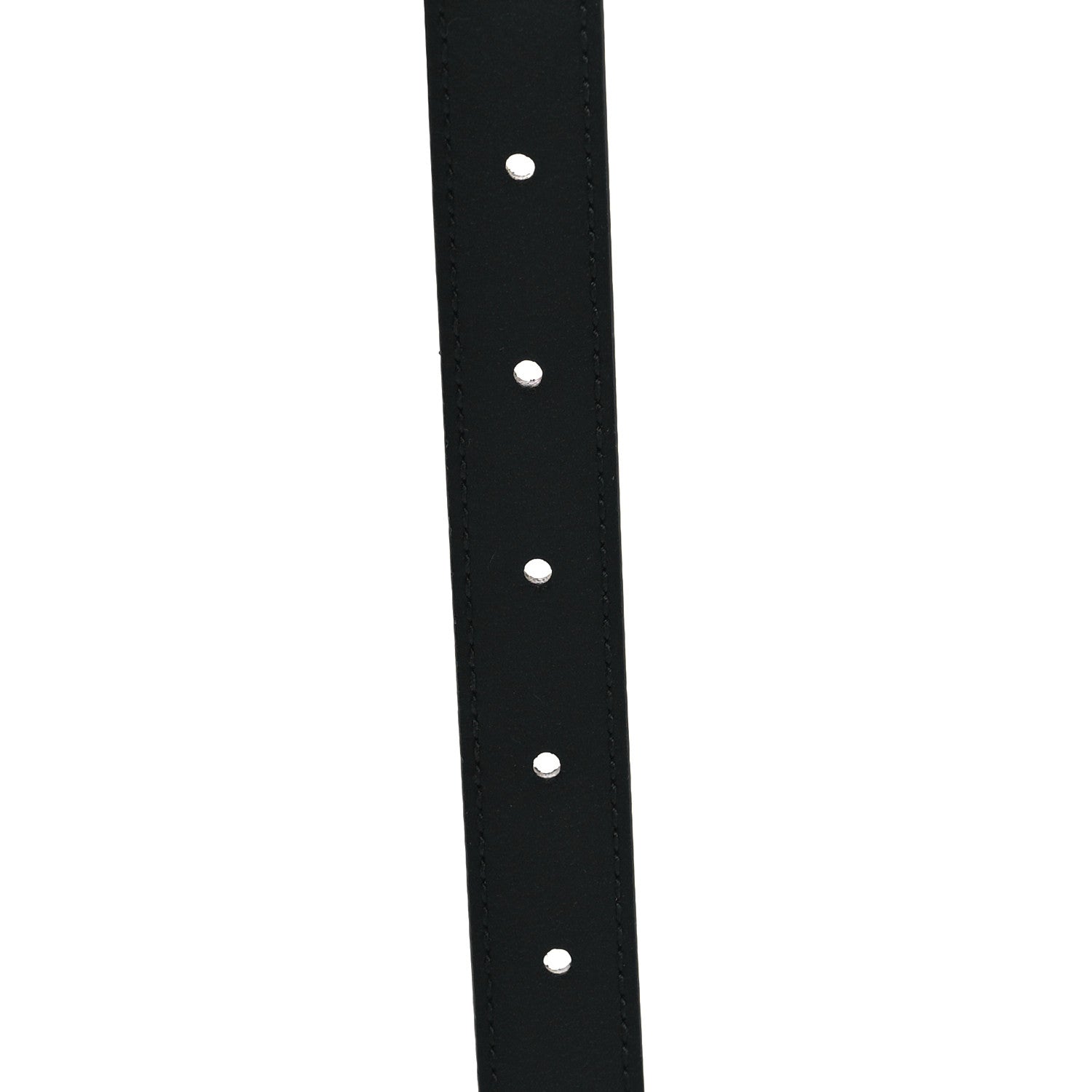 Gucci Calfskin Bamboo Double GG Buckle 20mm Belt 90 36 Black 6 of 6