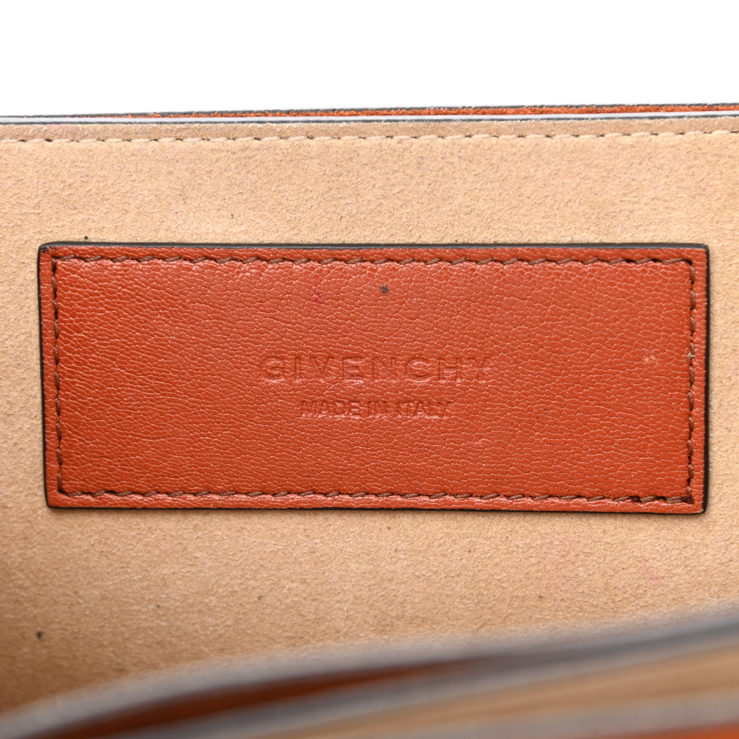 Goatskin Suede Small GV3 Shoulder Bag Chestnut