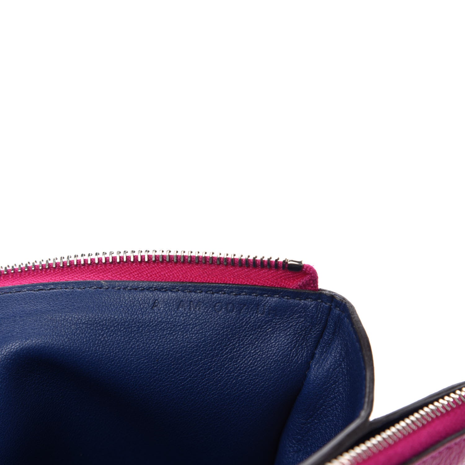 Hermes Evercolor Atout Pouch Rose Pourpre Bleu Saphir 7 of 7