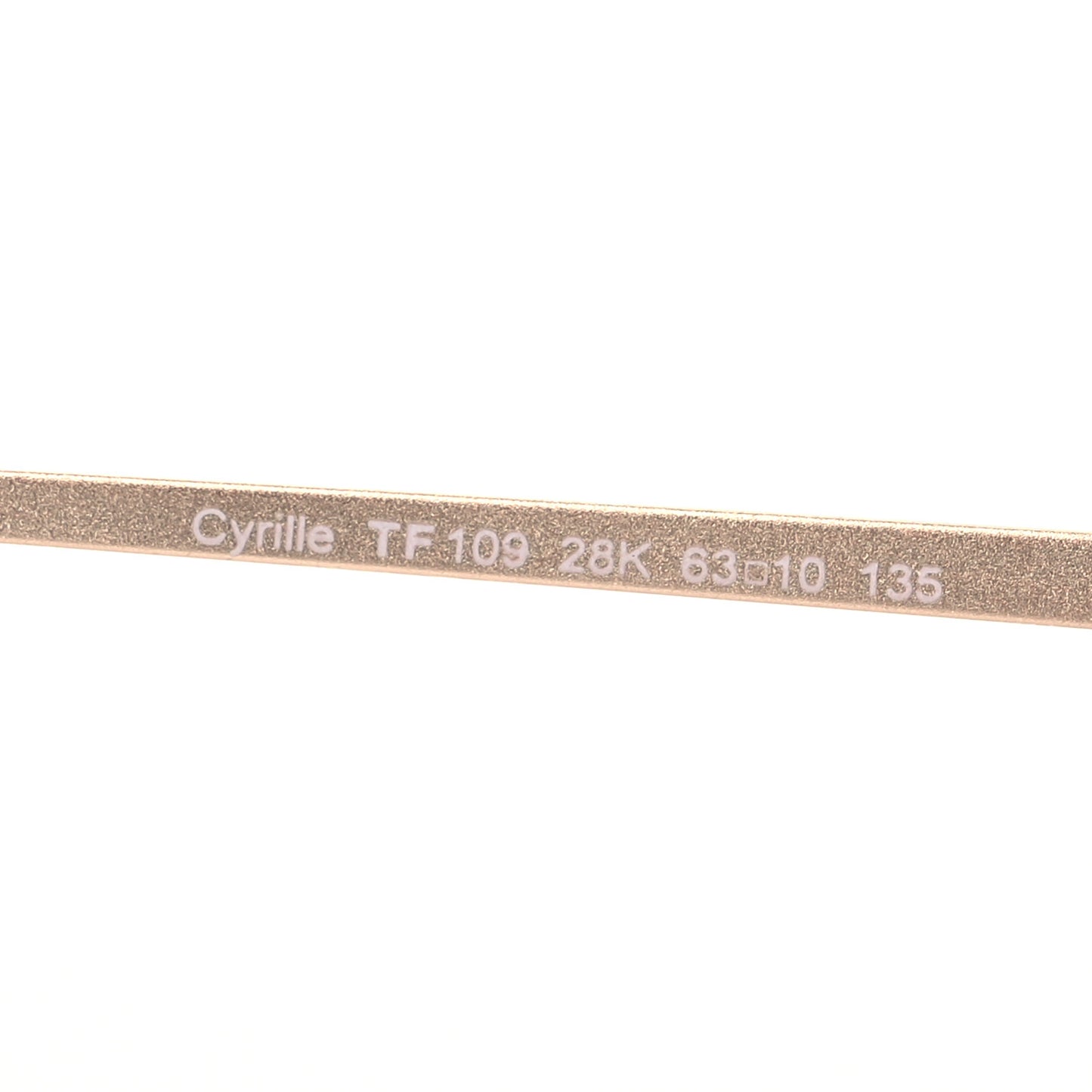 Cyrille Aviator Sunglasses TF109 Tortoise