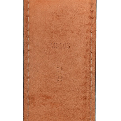 Louis Vuitton Monogram 40mm LV Initiales Belt 95 38 3 of 7